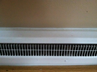 Old base board heaters