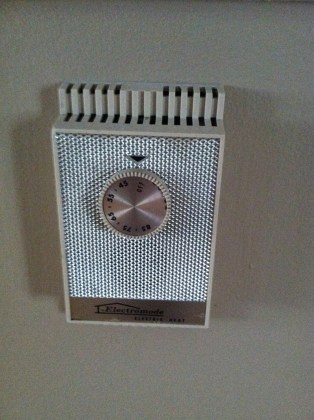 Old thermostat